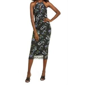 AFRM Kalina Mesh Midi Dress